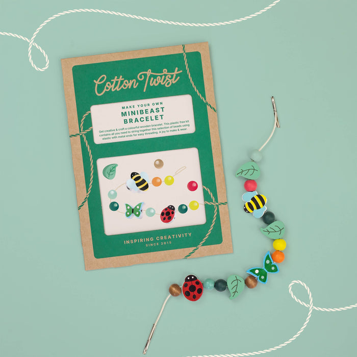 Make Your Own Minibeast Bracelet | Little Whispers