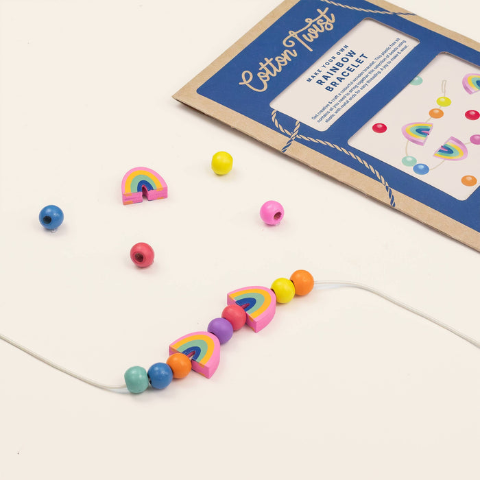 Make Your Own Rainbow Bracelet | Little Whispers