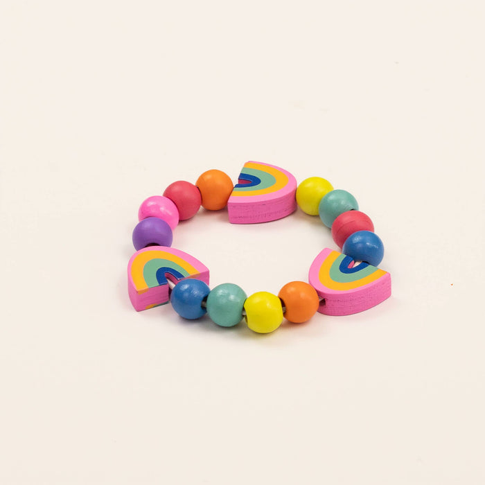 Make Your Own Rainbow Bracelet | Little Whispers
