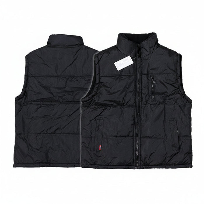 Black DealOnline.co.nz size 3XL thermal vest or sleeveless jacket, lightweight and insulated for cold weather.