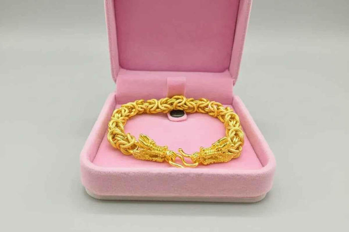 Stylish 3Sixty5 men's gold fashion statement bracelet with sleek design and modern style.