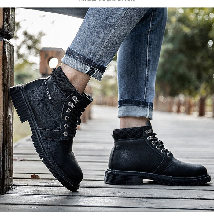 Men's steel toe cap work shoes by dealonline.co.nz, safety industrial footwear with reinforced toes and durable construction.