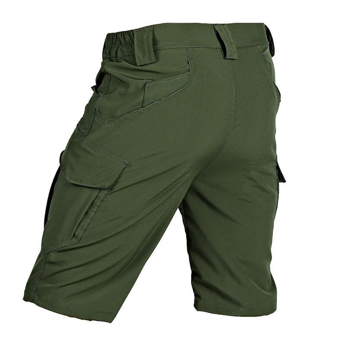 Men's tactical cargo pants by dealonline.co.nz, water-resistant ripstop fabric, lightweight hiking pants with multiple pockets.