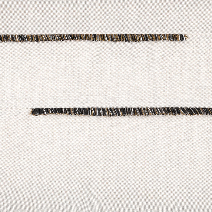Micro Fringe Grigio | 12"x20"