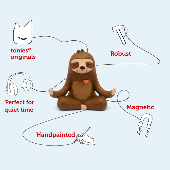 Mindfulness: Meditations with Mo the Sloth Audio Classic Tonie Character - Little Whispers