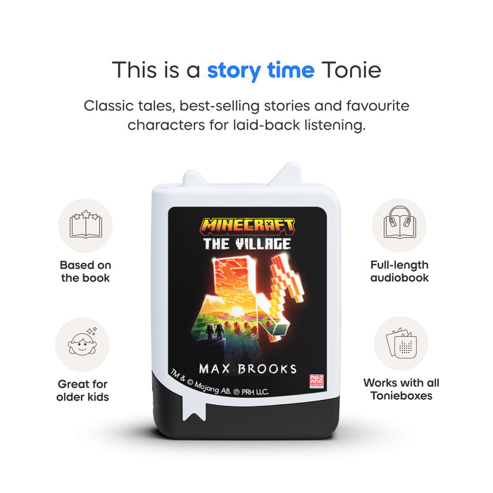 Pocket Tonie Minecraft: The Village Audio Tonie Character Audiobook