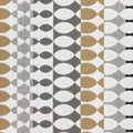 Detail image of Modern Oval Dune – outdoor-safe woven fabric by Elaine Smith, ideal for high-end commercial and residential applications.