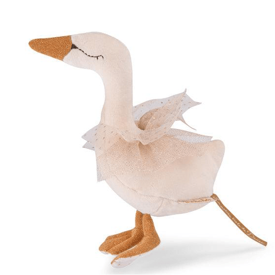 Moulin Roty Cream Small Swan: The Little School of Dance: LAST CHANCE