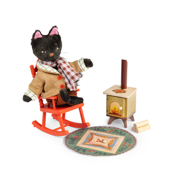 Moulin Roty Les Minouchkas, Cosy Living Room Fireside Set: BACK IN STOCK