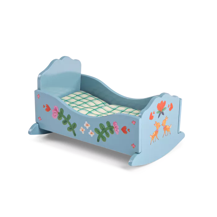 Moulin Roty Les Minouchkas, Wooden Cradle: BACK IN STOCK