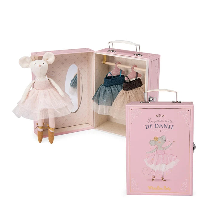Moulin Roty The Little Dance School Tutu Suitcase: BACK IN STOCK
