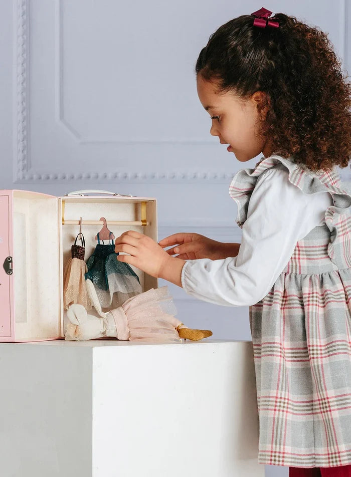 Moulin Roty The Little Dance School Tutu Suitcase: BACK IN STOCK