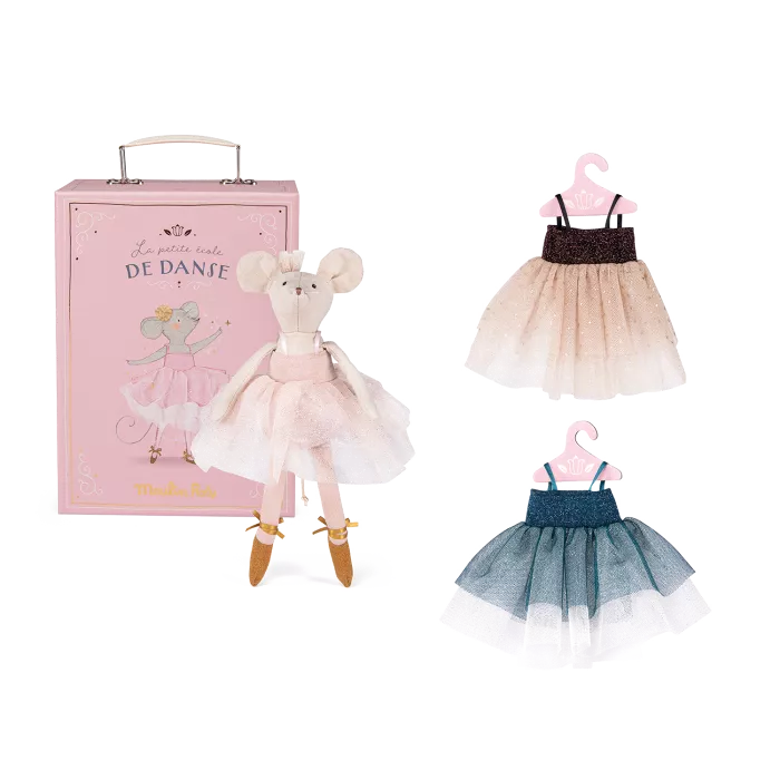 Moulin Roty The Little Dance School Tutu Suitcase: BACK IN STOCK
