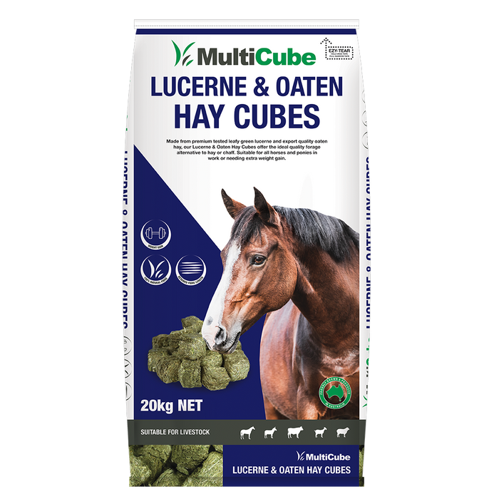 MULTICUBE LUCERNE & OATEN CUBES 20KG