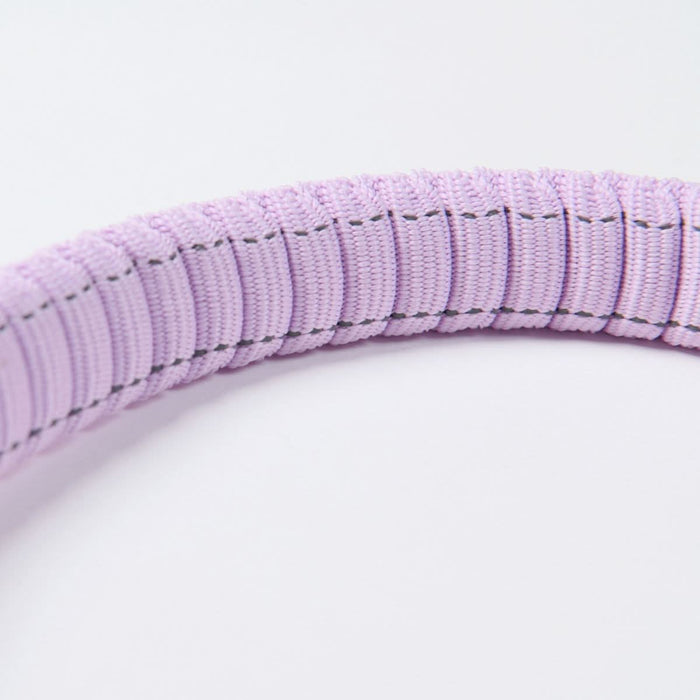 Multipurpose Seatbelt Handsfree Leash & Poop Bag Holder Set - Lilac
