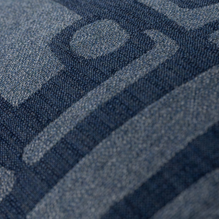 Noble Indigo | 22"x22"