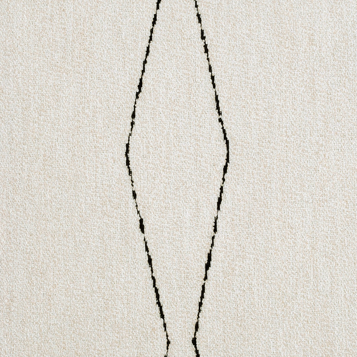Oblique Ebony | 22"x22"