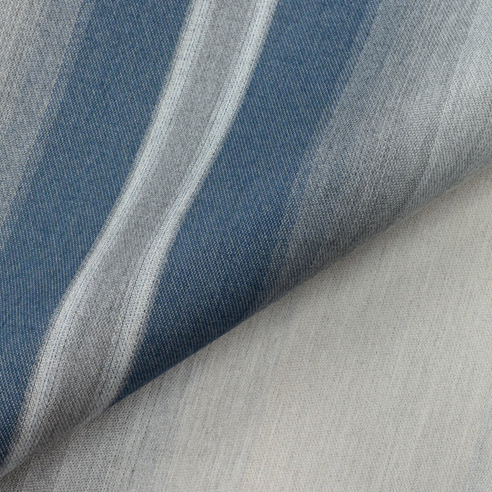 Close shot texture image of Gradient indigo ombre effect fabric for outdoor safe use