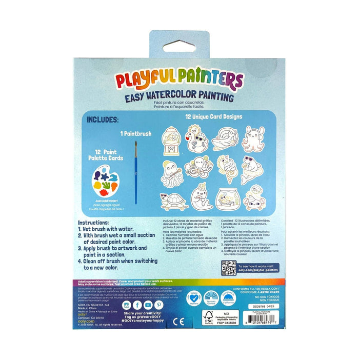 Ooly Playful Painters: Watercolor- Ocean Pals: NEW ARRIVAL