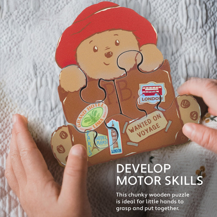 Paddington Wooden Puzzle (Suitcase) - Little Whispers