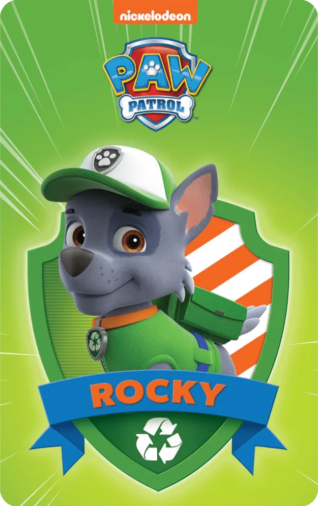 Paw Patrol Pup Pack (6 Cards) Audio Card - Little Whispers