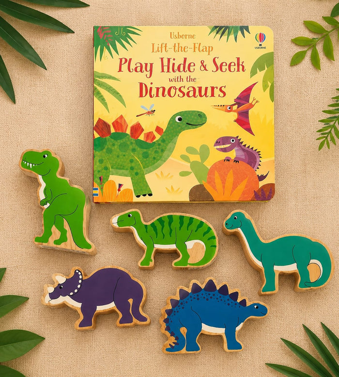 Play Hide and Seek with the Dinosaurs Story Sack