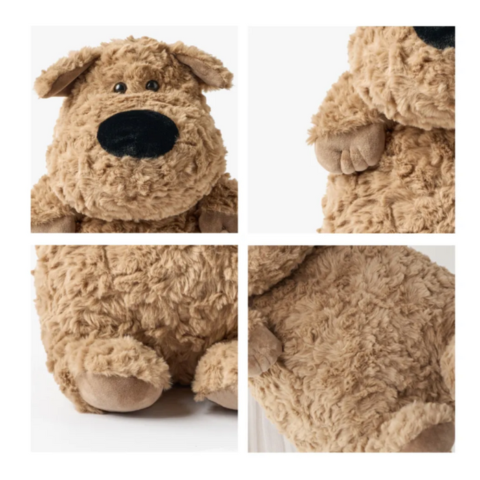 PlushyFriends Big Nose Dog Plush Toy – 40cm