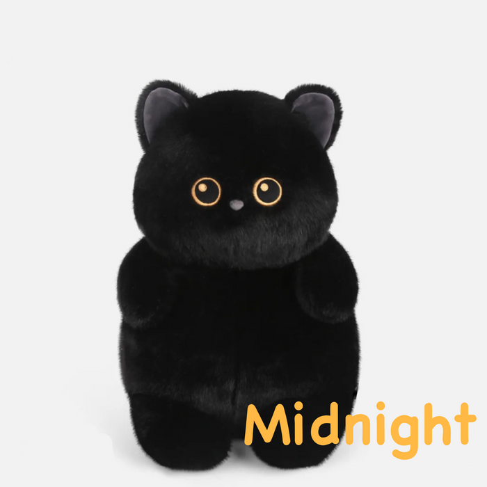 PlushyFriends Kawaii Cat Plushies  - Brown Coco 35CM