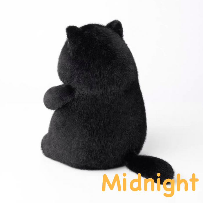 PlushyFriends Kawaii Cat Plushies  - Brown Coco 35CM