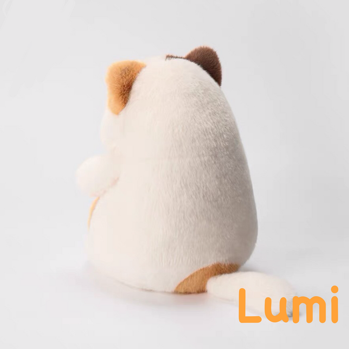 PlushyFriends Kawaii Cat Plushies  - Brown Coco 35CM