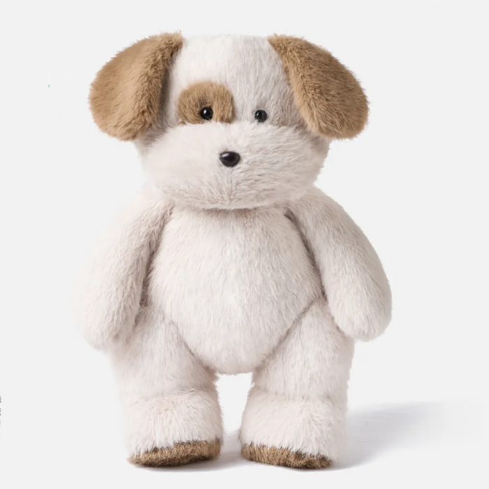 PlushyFriends White Puppy Plush Toy – 40cm