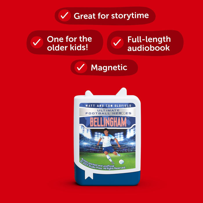 PRE - ORDER: Pocket Tonie Ultimate Football Heroes: Bellingham Audiobook - Little Whispers