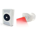 Eldertech portable wireless carer alert pager with vibrating, flashing, and sound alerts for detecting motion.