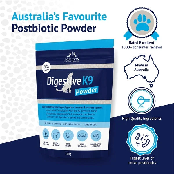 POSEIDON DIGESTIVE K9 POWDER 65G