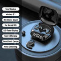 Black Mead's Supply & Equipment Outfitters wireless Bluetooth headphones with voice control, 4-8 hour battery, outdoor electronics.