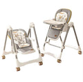 Jupiter Grey 2-in-1 Baby High Chair and Swing by Baby Way NZ, featuring a versatile design for feeding and relaxing.