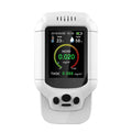 Professional air quality monitor by Mead's Supply with LCD display measuring PM2.5 and HCHO levels for health and safety.