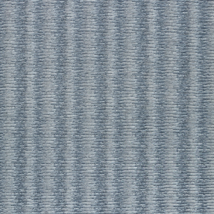 Linear indigo outdoor-safe fabric with a soft gradient stripe pattern-full fabric repeat image