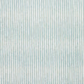 Detail image of Striped blue and white outdoor safe performance fabric