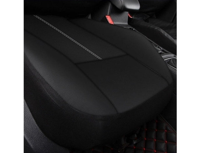 Dealonline.nz PU leather car seat cover protector set for 2 front seats, durable and stylish automotive interior protection