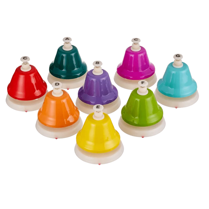 Rainbow Musical Bell Set A0705 - Little Whispers