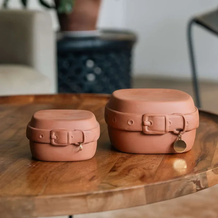 RBM RED CLAY PET URN SMALL