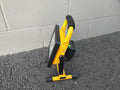 Portable LED work light with stand, 30 LEDs, 50W, water-resistant from dealonlinenz, ideal for work sites and outdoor use.