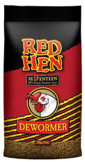 RED HEN 17 DEWORMER CRUMBLE 10KG