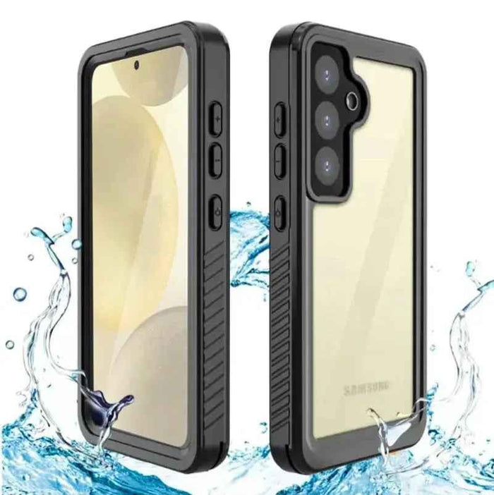 Techplus waterproof case cover for Samsung Galaxy S23 FE, durable mobile phone protection with clear design