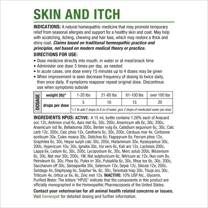 SKIN AND ITCH
