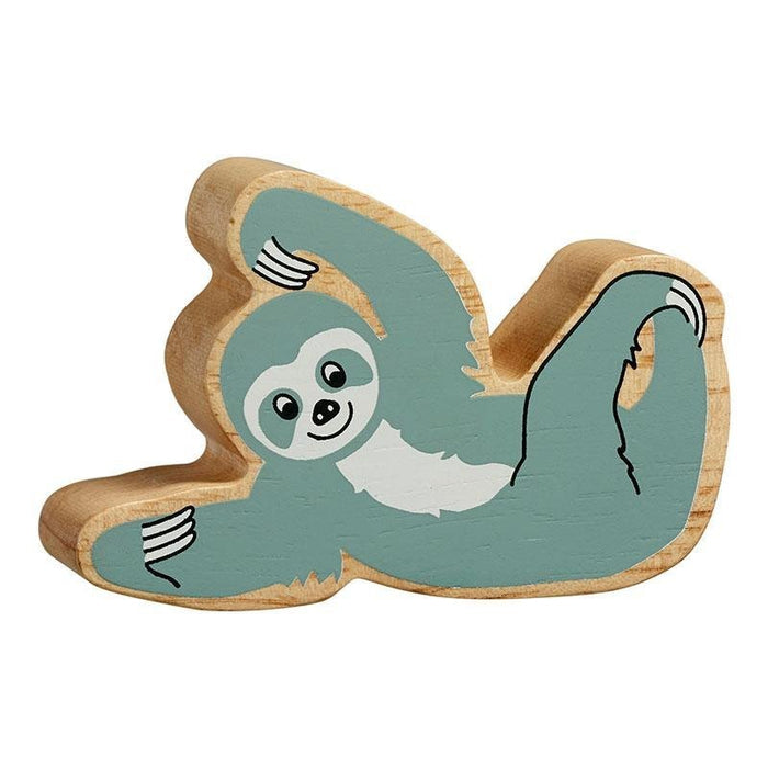 Sloth Slept On Story Sack with Lanka Kade Wooden Sloth - Little Whispers
