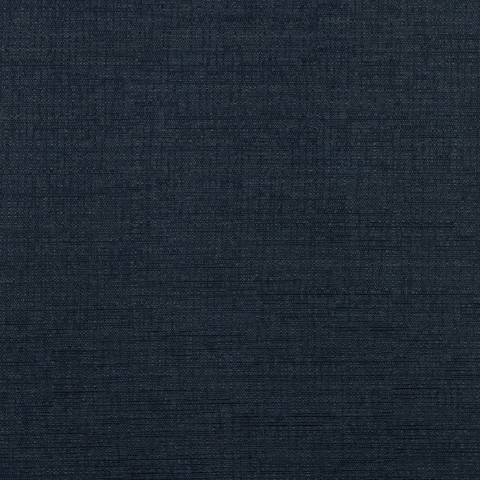 Detail image of Deep indigo outdoor-safe woven fabric with luxurious texture – Solid Indigo by Elaine Smith