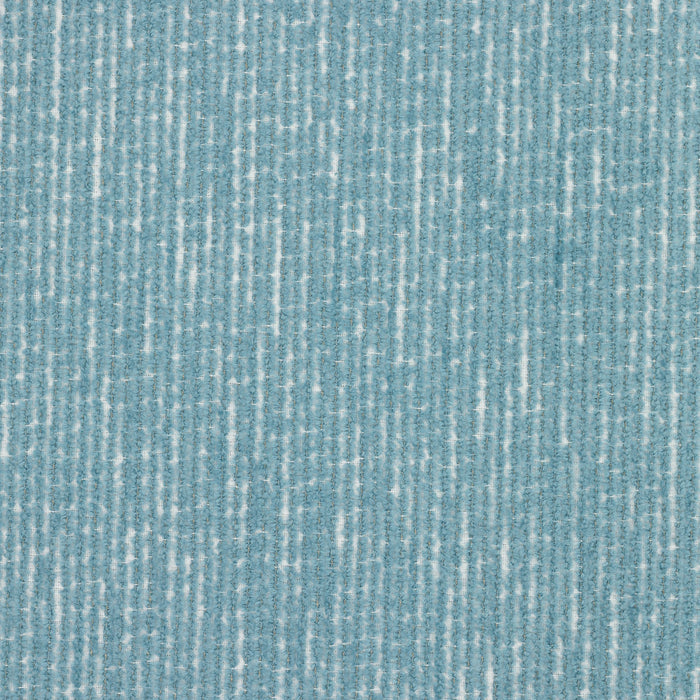 Detail image of Solid ocean blue luxury outdoor safe woven fabric