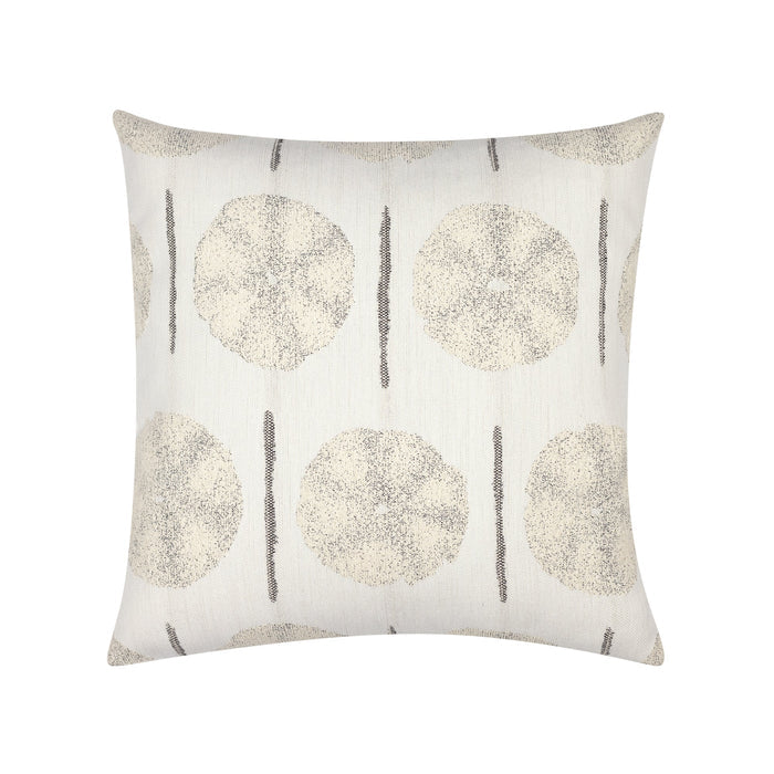 Ivory medallion pillow sqsuare size for timeless indoor and outdoor decor